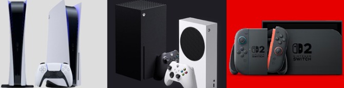 2026 Europe Sales Comparison Charts Through July - Switch 2 vs PS5 vs Xbox Series vs Switch