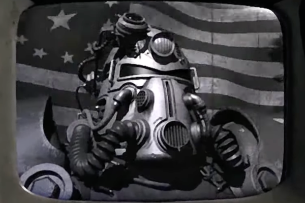 Screenshot from Fallout opening cinematic