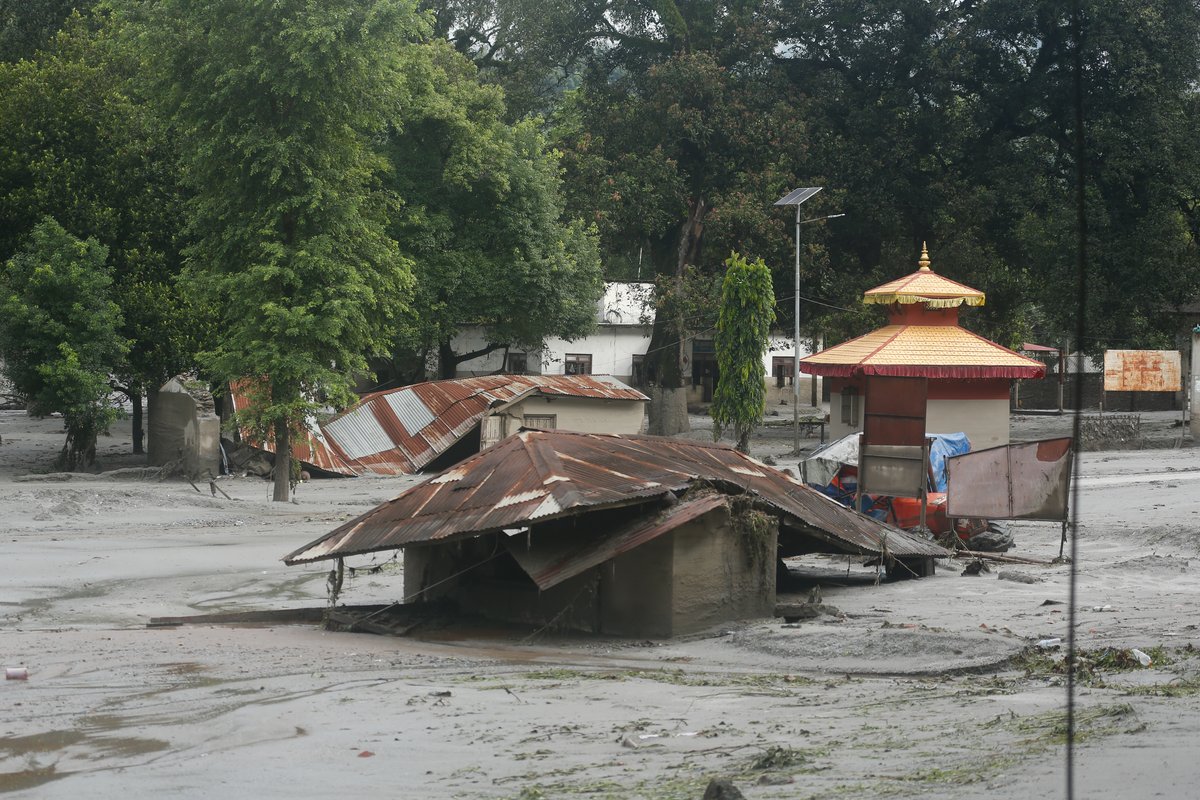 Flood Ravages Nuwakot Highway After Glacial Lake Outburst In Tibet