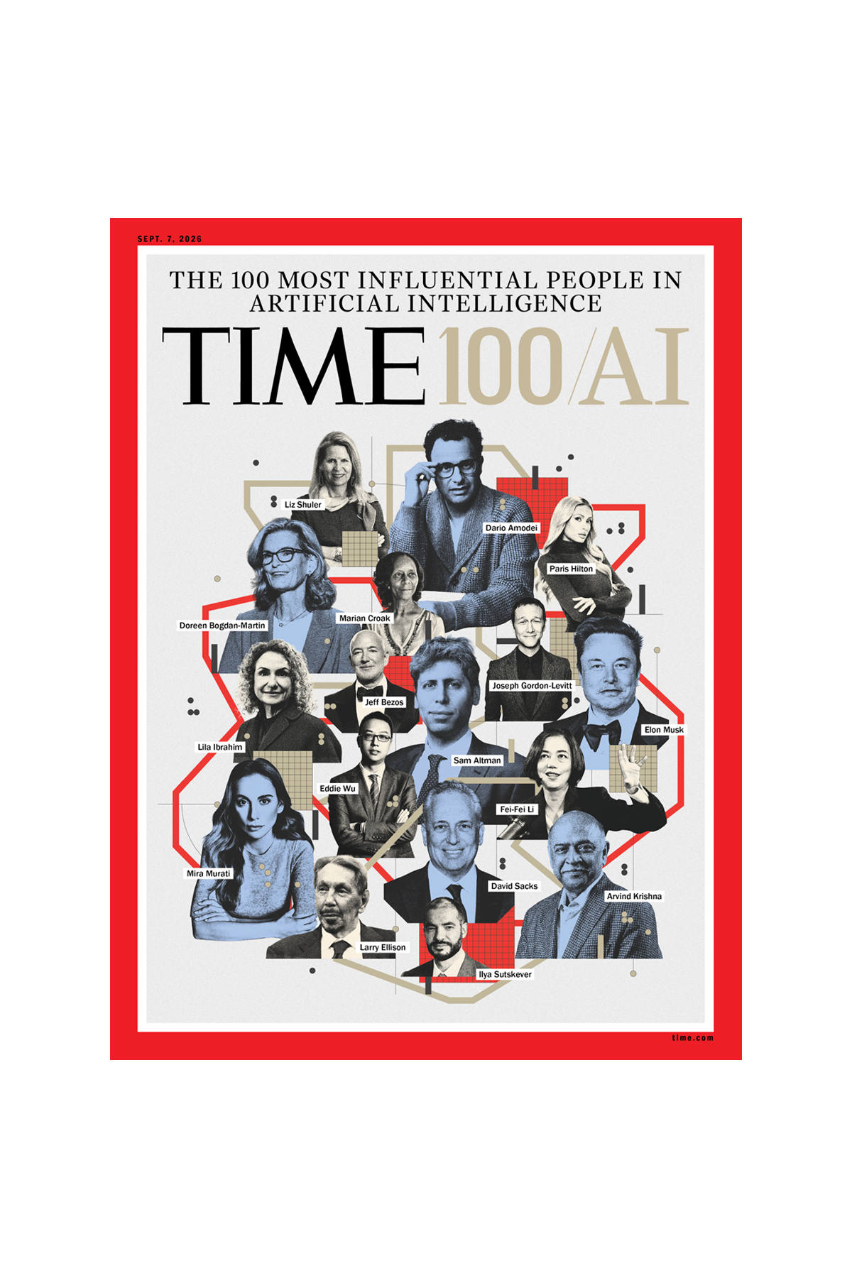 TIME100 AI Covers 2026