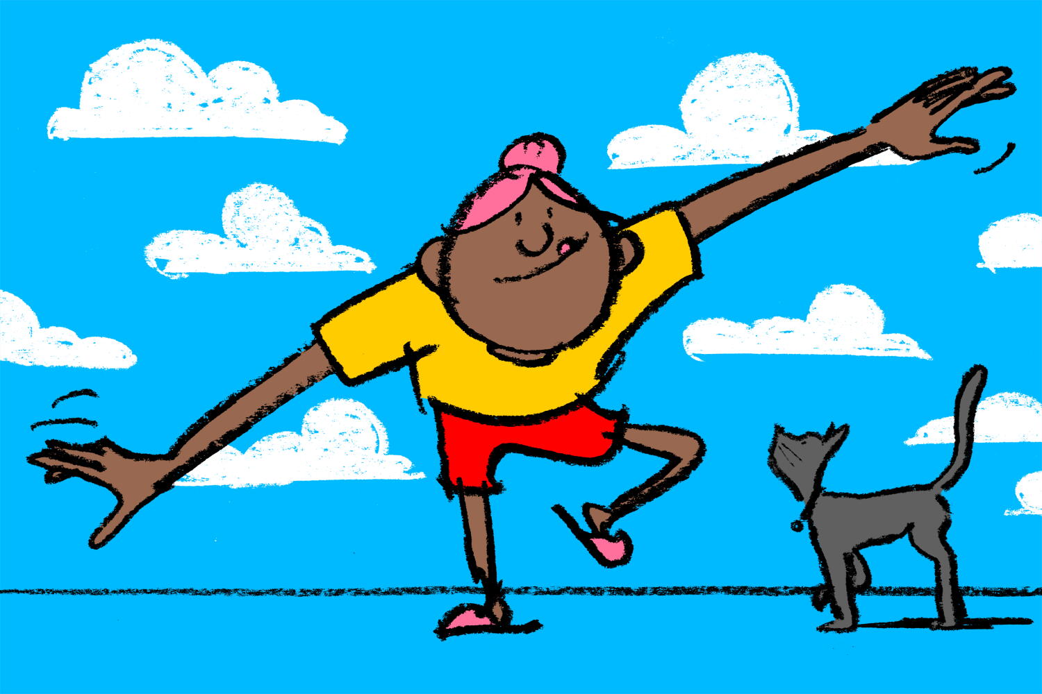 balance clouds landing page