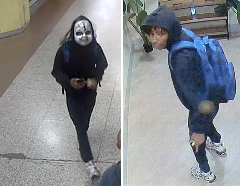 la na chucky mask arrested