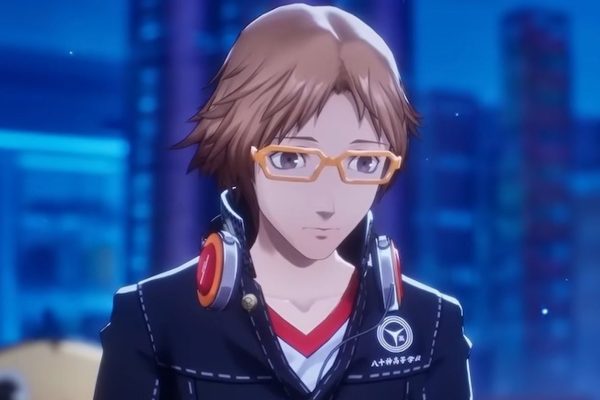 Persona 4 Revival Yosuke in orange glasses