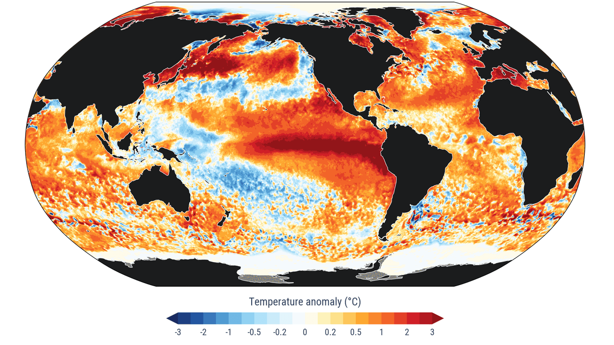sea surface anomaly