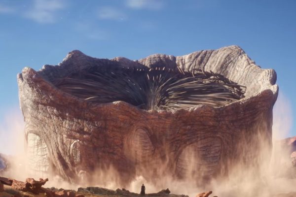 The sandworm in Dune: Awakening