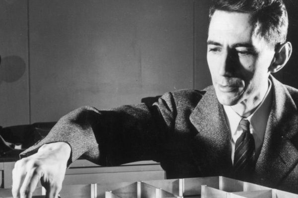 Claude Shannon at work