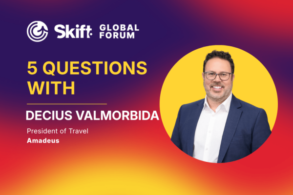 Skift Global Forum 2026 Speaker Preview Decius Valmorbida President of Travel Amadeus