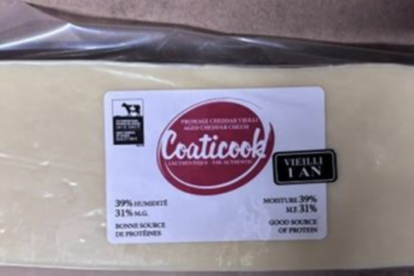 recalled Coaticook cheese