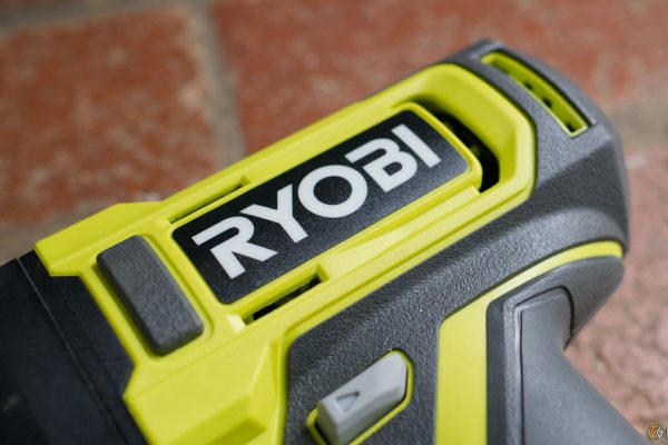 ryobi impact driver on its side