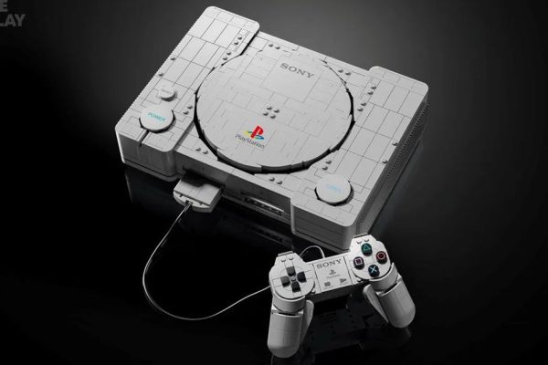A Lego replica of the original PlayStation will be available next month