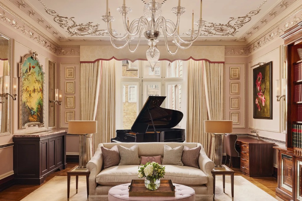 sutherland suite at the connaught hotel in london april 2026 pr