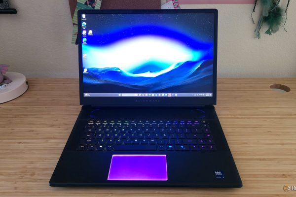 the alienware 16 area 51 2025 gaming laptop open to windows