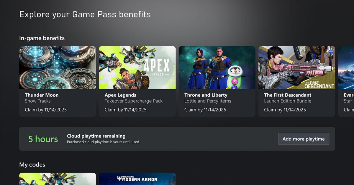 Xbox adds monthly cloud limits to Game Pass as it "continues to invest in its reliability and performance"